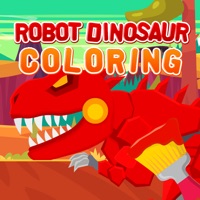 Robot Dinosaur Coloring