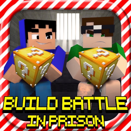 BUILD BATTLE IN PRISON : MC Survival Block Mini Game HD icon