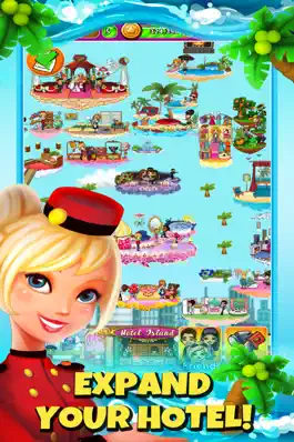 Game screenshot Hotel Island: Paradise Story! apk