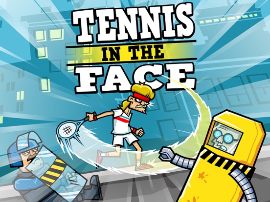 Tennis in the Face iPad app afbeelding 2