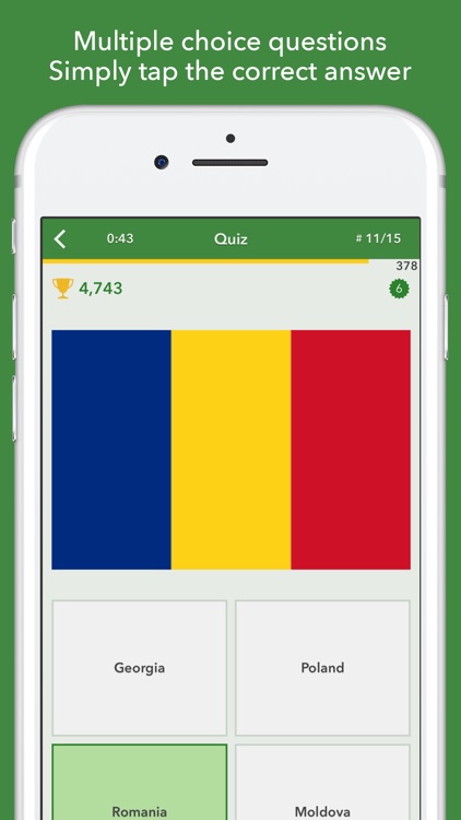 GeoChallenge - Flags Quiz + Maps, Capitals, States screenshot-3