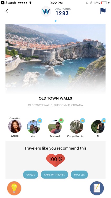 WishPoints for Social Travel & Rewards