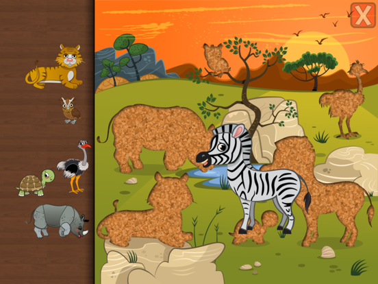 Screenshot #5 pour Puzzles d'animaux pour enfants