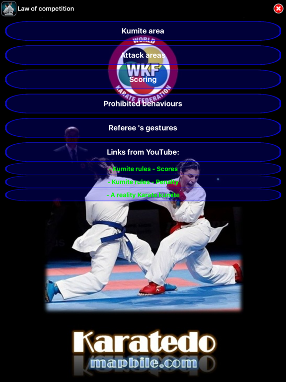 Screenshot #6 pour Karate WKF