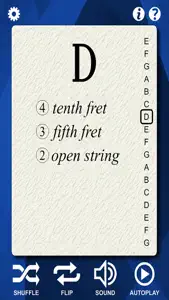 Bass Guitar Flash Cards screenshot #4 for iPhone