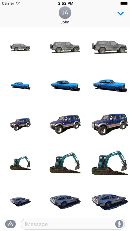 Car Truck Digger Stickers screenshot-4