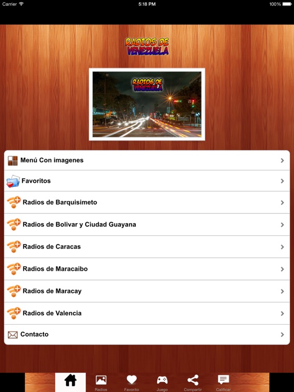 Radios de Venezuela en Vivo Gratis iPad screenshot 3 - Music app