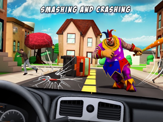 Creepy Clown Attack iPad screenshot