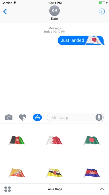 Asian Flags