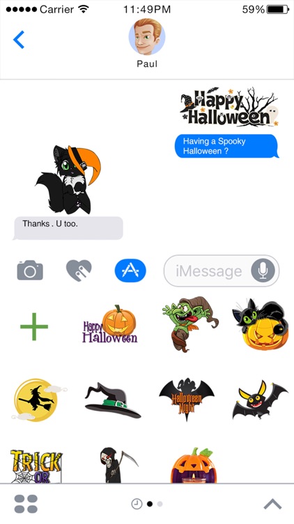 Halloween Emoji & Gif Stickers