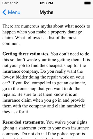 Car Accident Handbook screenshot 4