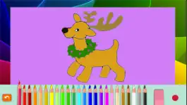 Game screenshot Santa Claus Christmas coloring book! For kids mod apk