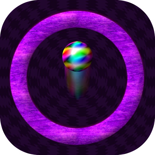 Purple Gravity Circle iOS App