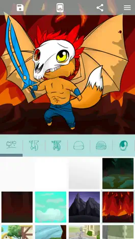 Game screenshot Аватар Мейкер: Фэнтези Чиби apk