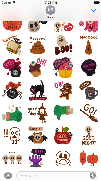 Happy Halloween Stickers!