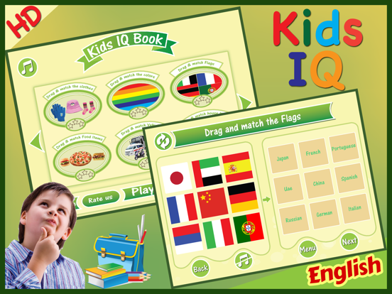 Screenshot #6 pour Garderie Des gamins Iq Tester Livre