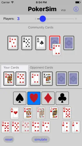 Game screenshot PokerSim apk