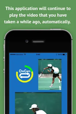 Game screenshot CheCam: Slow-Motion Video Looper for swing check apk