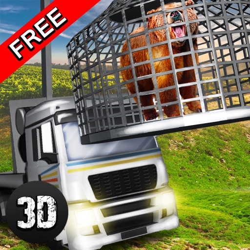 Wild Animal Transporting Crane 3D icon