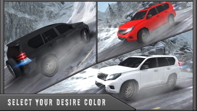 雪駕駛模擬器 3D-4 x 4 普拉多司機遊戲(圖3)-速報App