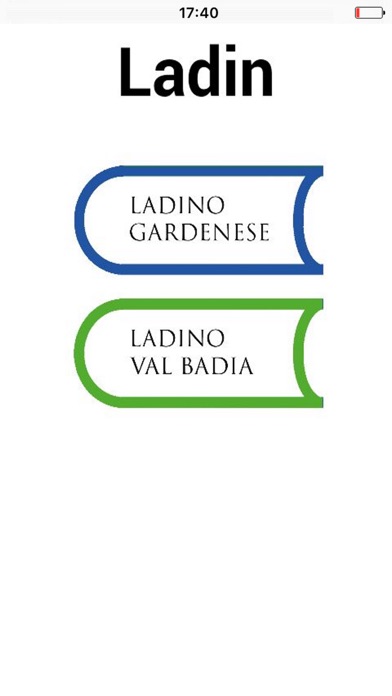 Dizionari Ladini app screenshot