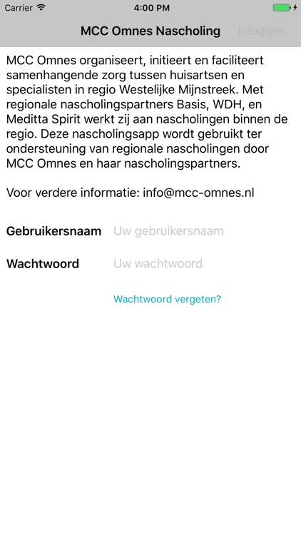 Nascholing MCC Omnes