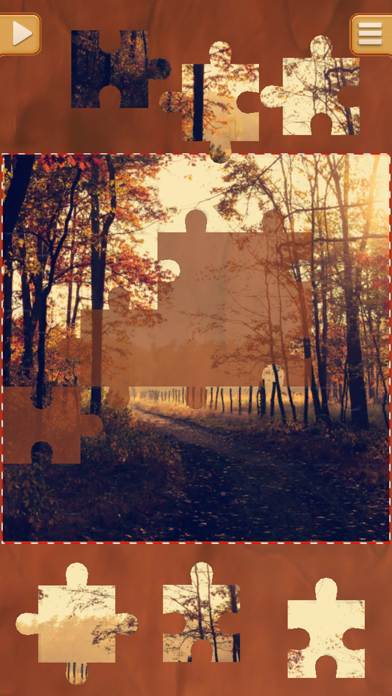 Forest Puzzle Game - Nature Picture Jigsaw Puzzles iPhone screenshot