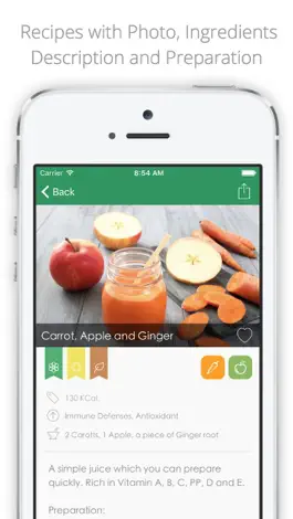 Game screenshot Centrifugo - Healthy Juices Recipes Diet Plans mod apk