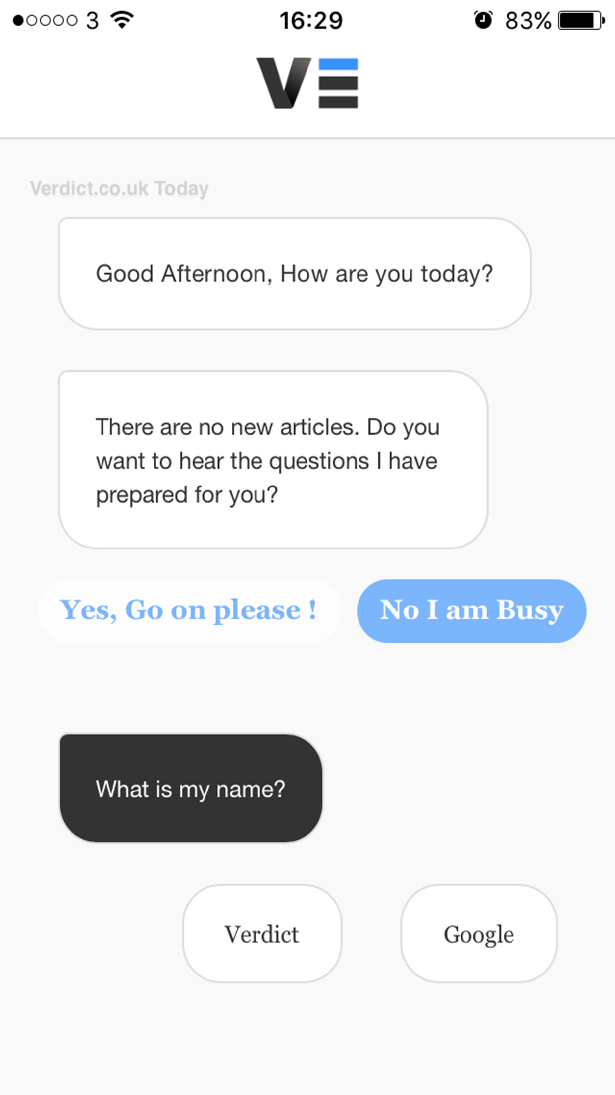 Verdict App screenshot 4