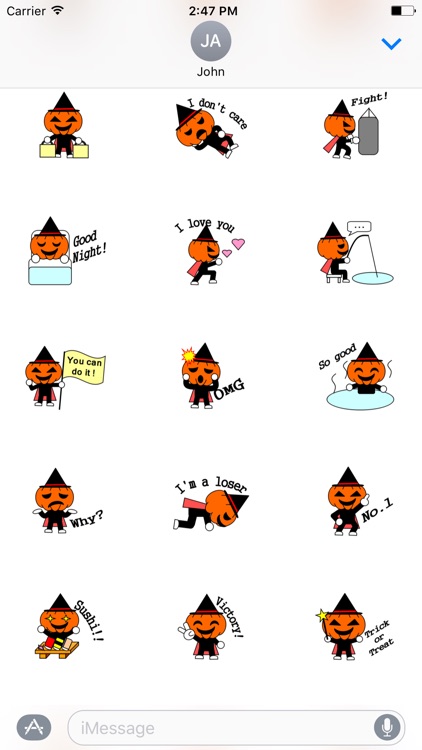 Mr. Pumpkin Sticker