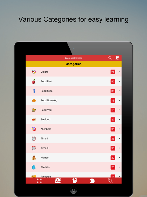 Screenshot #4 pour Vietnamese Language Learner