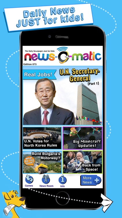 News-O-Matic, Daily Reading for Kids