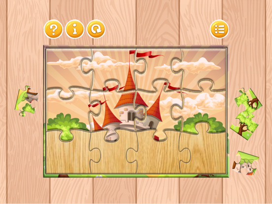 My Pony Princess Jigsaw Puzzles Games For Kids iPad screenshot