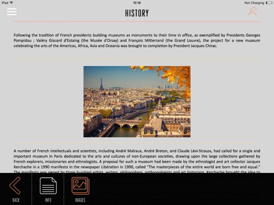 Screenshot #5 pour Musée du quai Branly Guide Visiteur