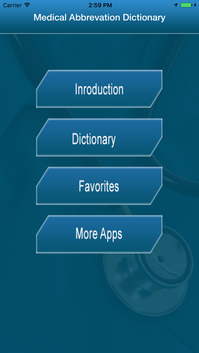 Screenshot #2 pour Medical Abbrevation Dictionary