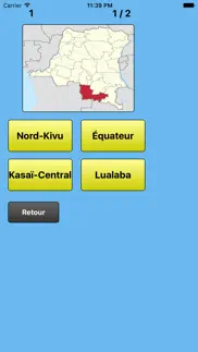 provinces de la république démocratique du congo iphone screenshot 1