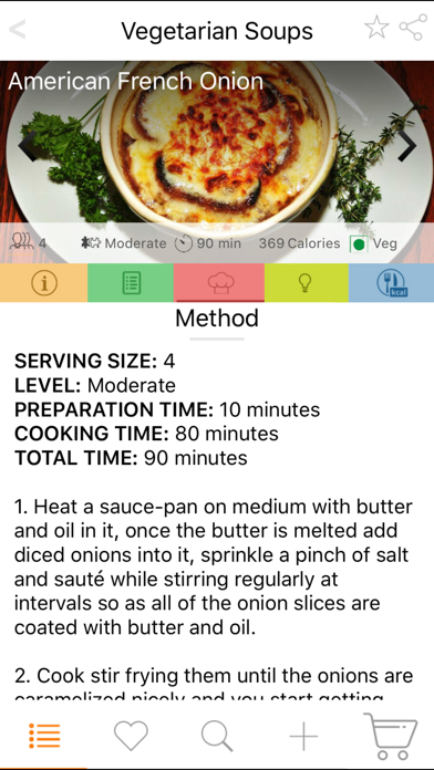 Screenshot #2 pour Veg Soup Recipes - Tomato, Potato, Minestrone