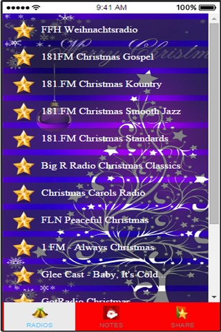 Christmas Radio Station Fm: Christmas Music Free screenshot 2