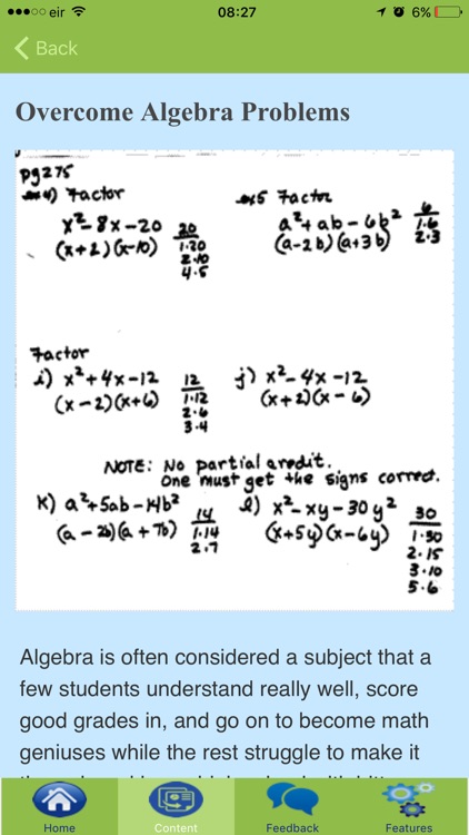 How To Learn Algebra screenshot-4