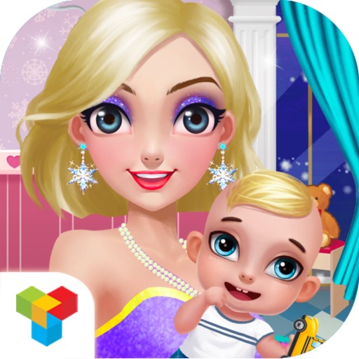 Chic Girl's Baby Tracker - Kids Salon Game