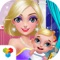 Chic Girl's Baby Tracker - Kids Salon Game