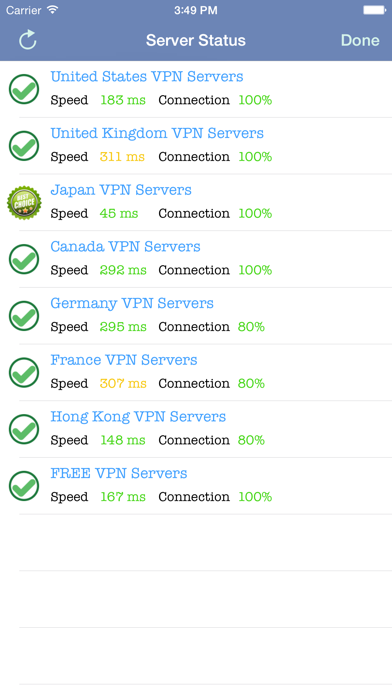 VPN Express - Free Mobile VPNのおすすめ画像3