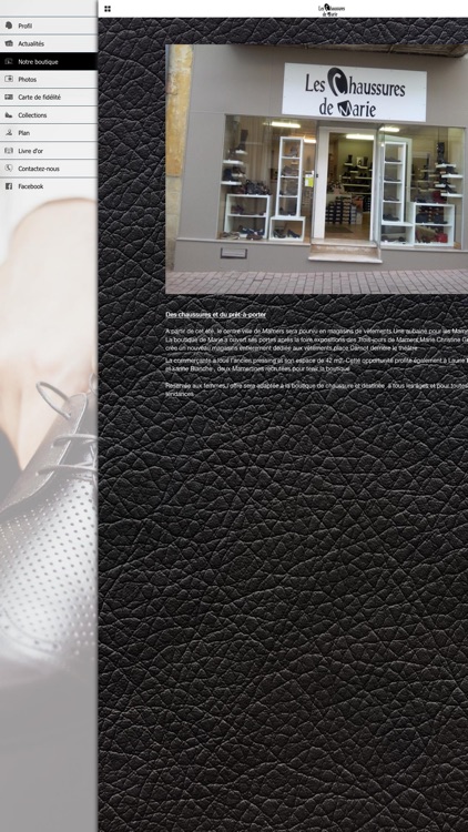 Les chaussures de Marie