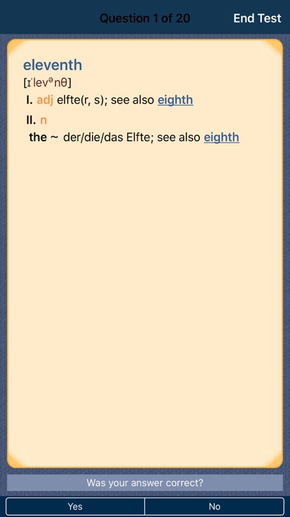 German <-> English CONCISE Dictionary screenshot-3