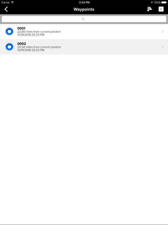 Simple TOPO iPad screenshot 4 - Navigation app