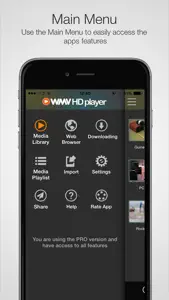 WMV HD Player & Importer screenshot #3 for iPhone