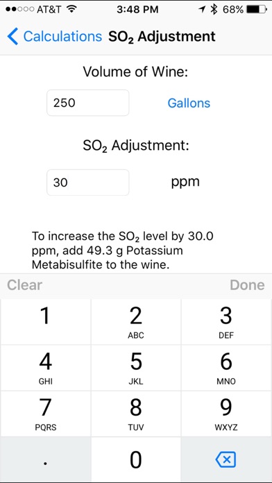 Winery Math Screenshot