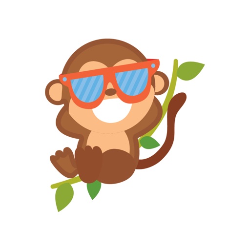 Sticker Silly Monkey for iMessage icon