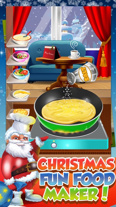 Screenshot #1 pour Christmas Food Maker Kids Cooking Games