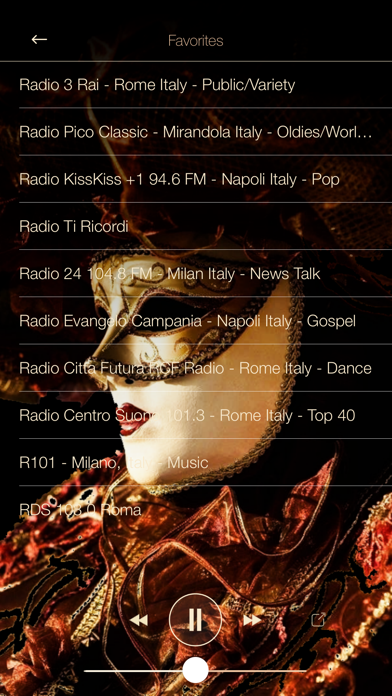 Italian Music Radio ONLINE da Roma screenshot
